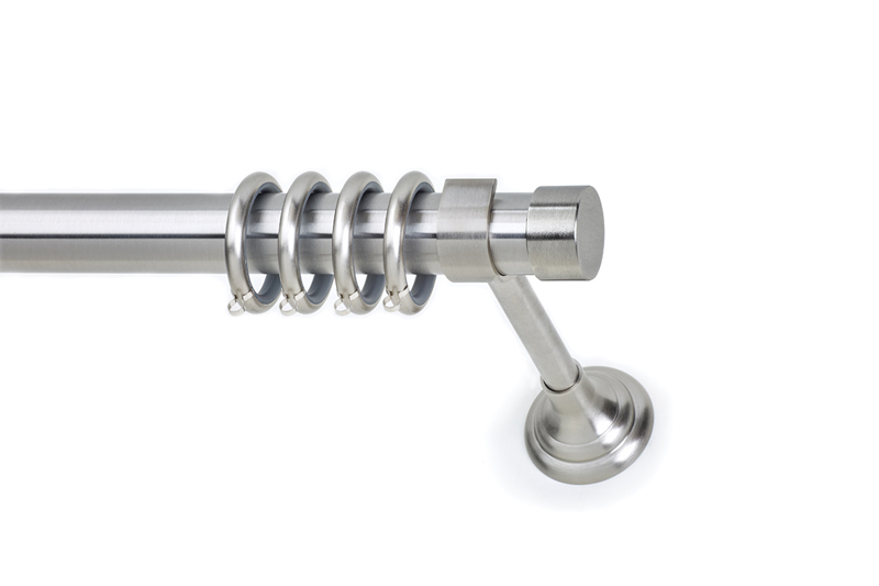 Anartisi - ΣΗΜΑΝΤΙΚΟ: Σε περίπτωση διαφοράς τιμής από το κατάστημα ισχύει παντα και μόνο η τιμή του καταστήματος Anartisi Κουρτινόξυλο Φ35 Tapo Νίκελ Σατινέ